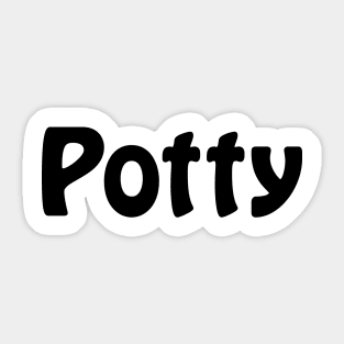 Potty Sticker